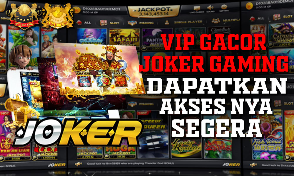 VIP Gacor Joker Gaming: Dapatkan Aksesnya Segera!