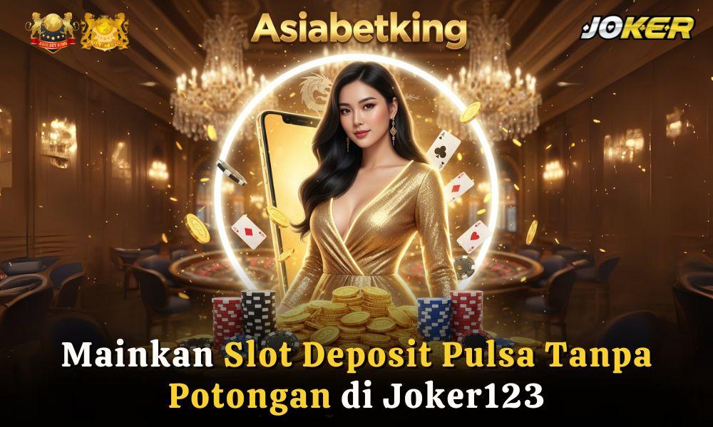 Mainkan Slot Deposit Pulsa Tanpa Potongan di Joker123