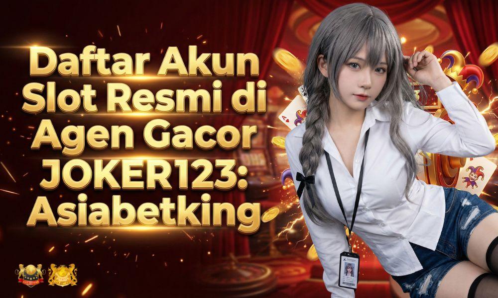 Daftar Akun Slot Resmi di Agen Gacor JOKER123: Asiabetking